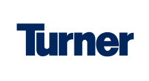 The turner logo is blue and white on a white background.
