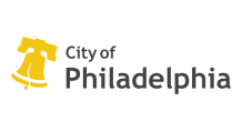 The city of philadelphia logo has a bell on it.
