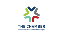 The logo for the chamber of commerce for greater philadelphia