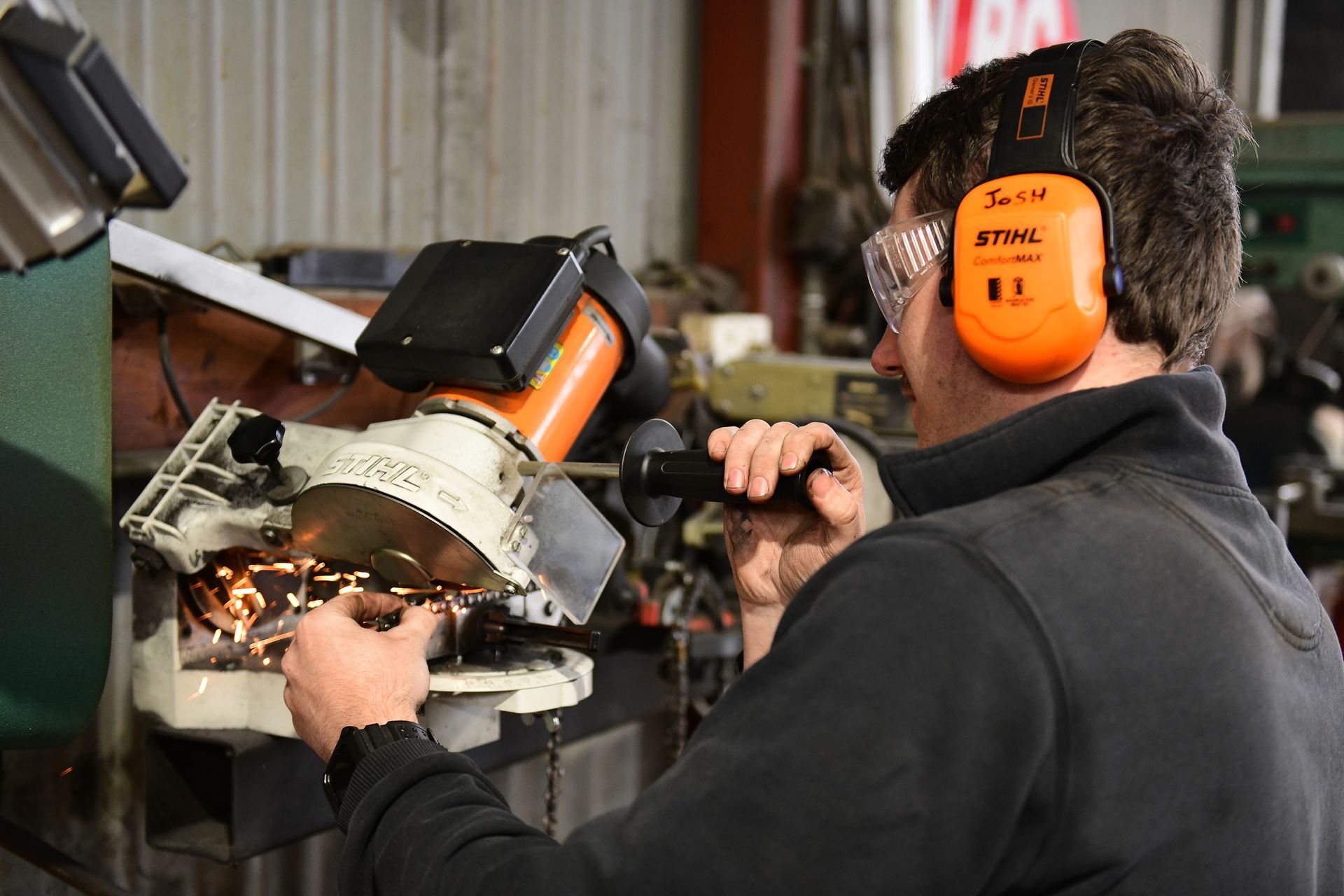 Man Repairing Small Engine | Ararat, Vic | Ararat Auto & Ag Services