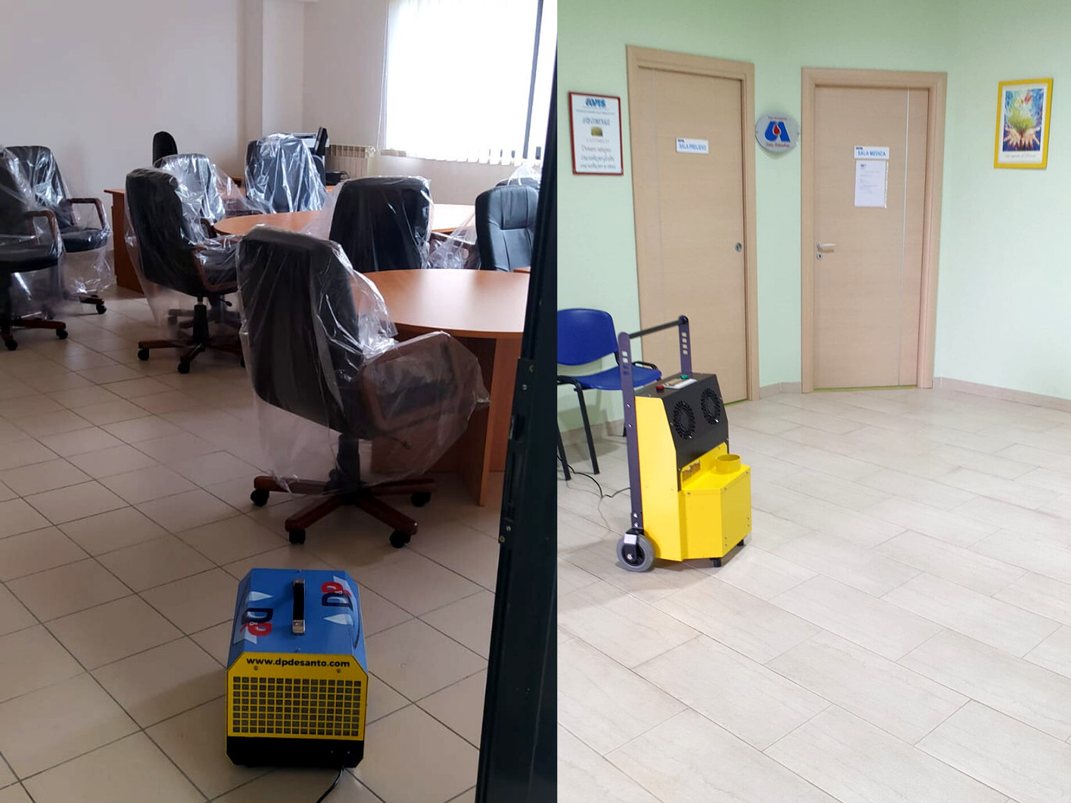 sanificazione ad ozono