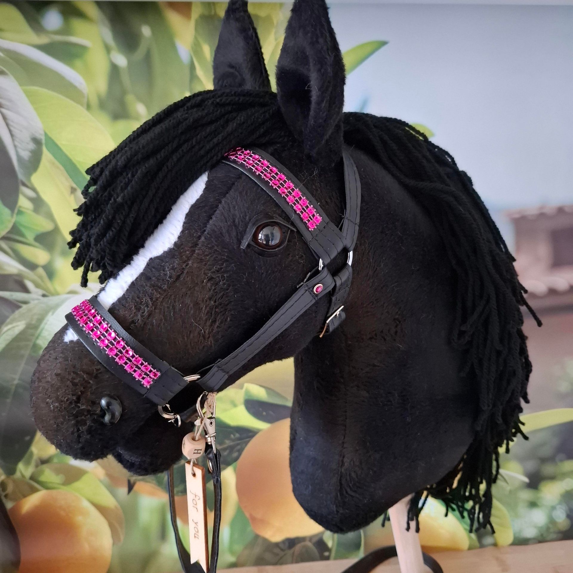 Mooie volbloed Arabier Hobbyhorse / Stokpaard