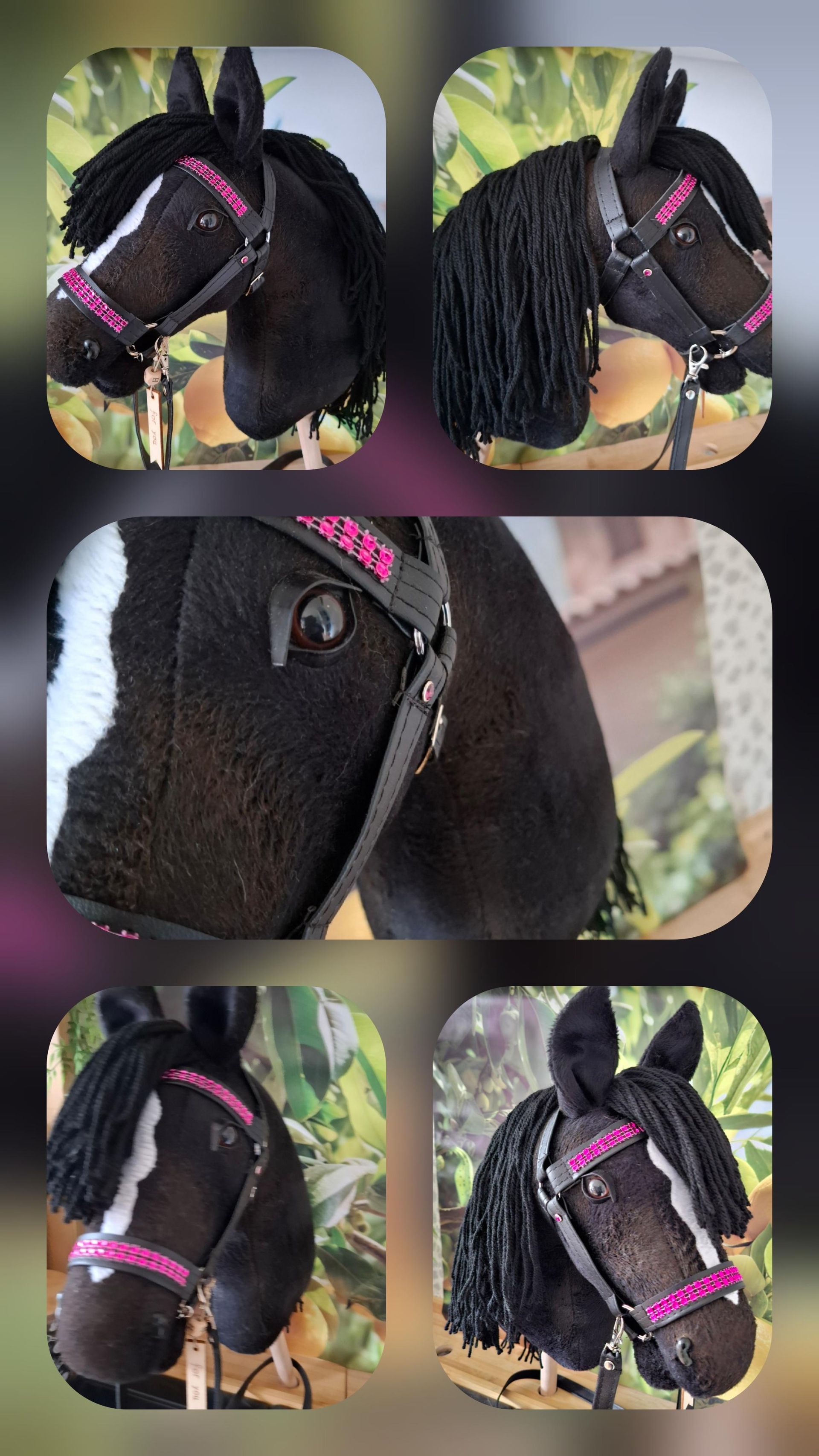 Mooie volbloed Arabier Hobbyhorse / Stokpaard