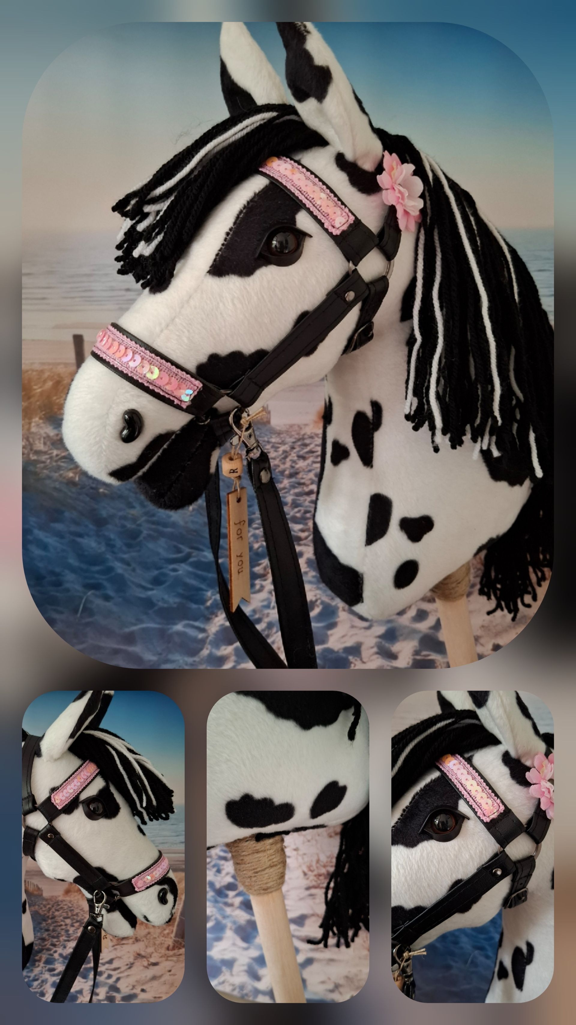 Super lieve hobbyhorse / stokpaard merrie