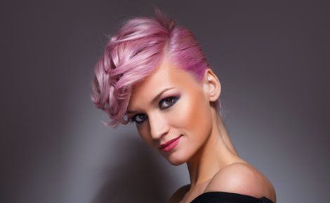 pink hair