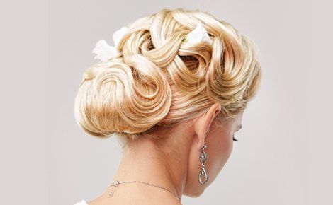 beautiful bridal hair