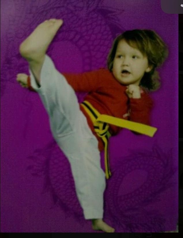 a boy posing for a picture