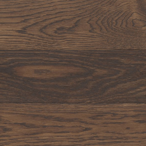 A close up of a dark brown wooden floor.