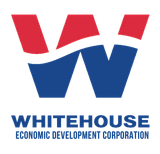 The logo for the whitehouse economic development corporation