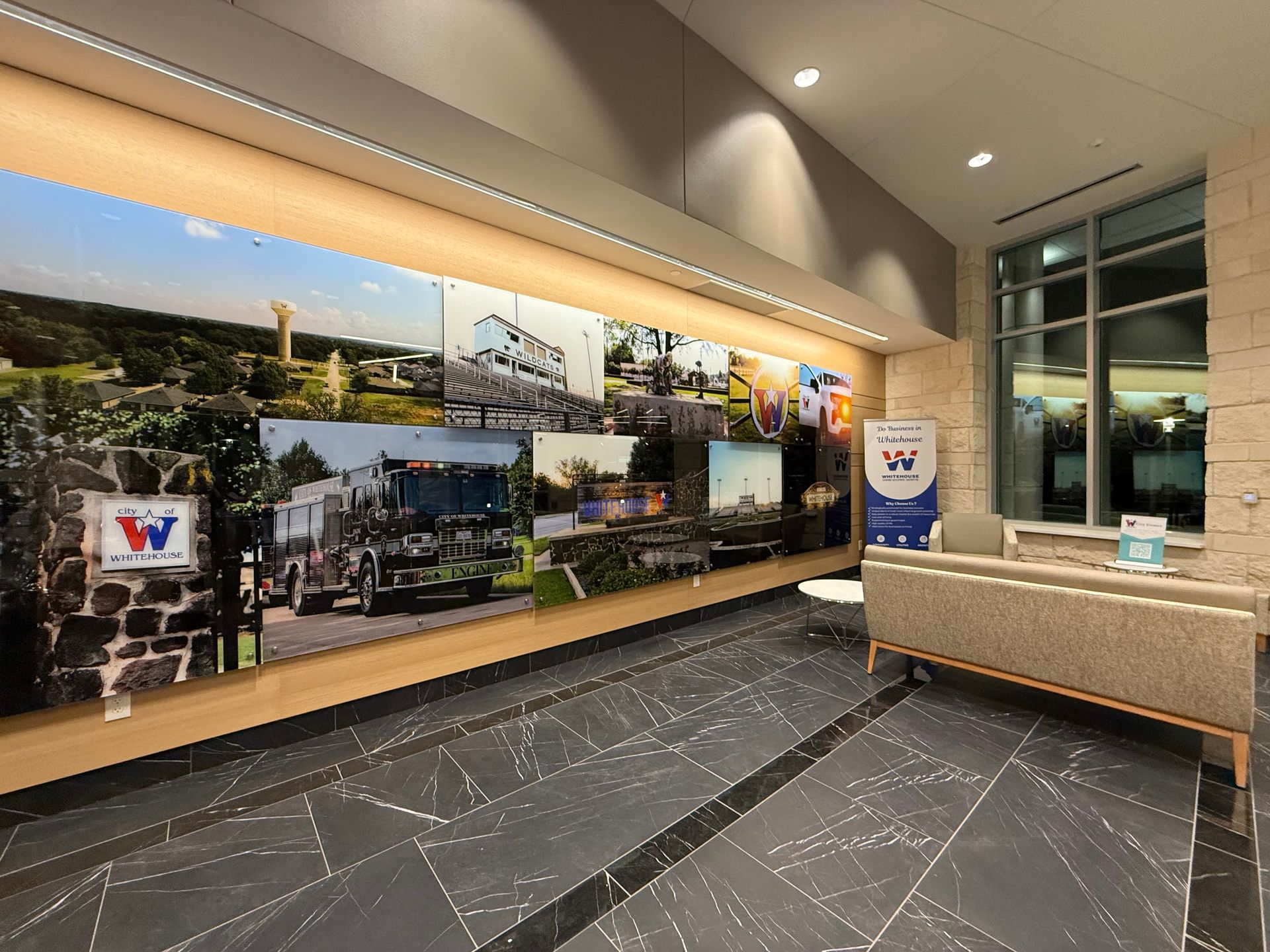 City Center office lobby