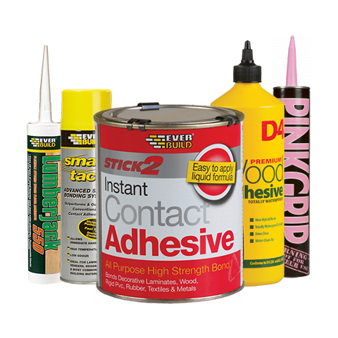Examples of Everbuild adhesives