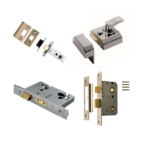 Images of locks and latches examples.