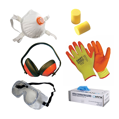 Examples of listed PPE