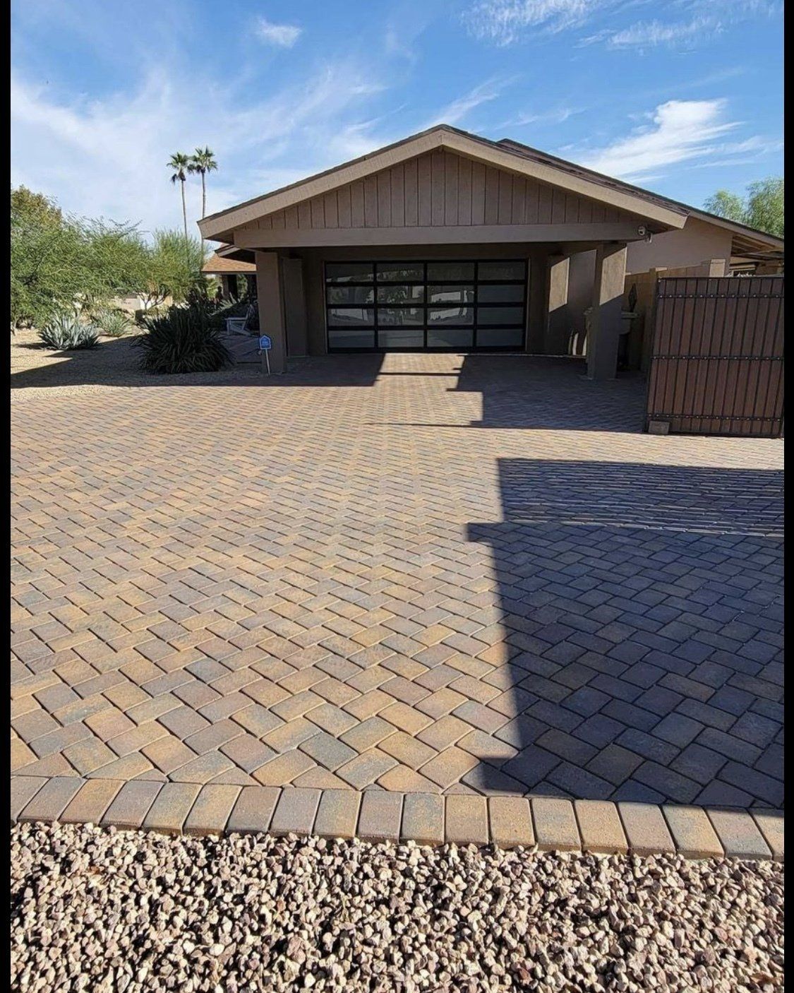 Completed Paving Installation