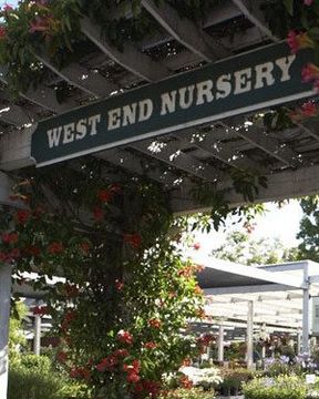 West End Nursery sign