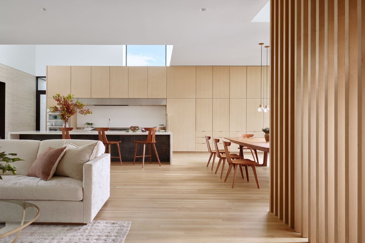 Modern open-concept interior