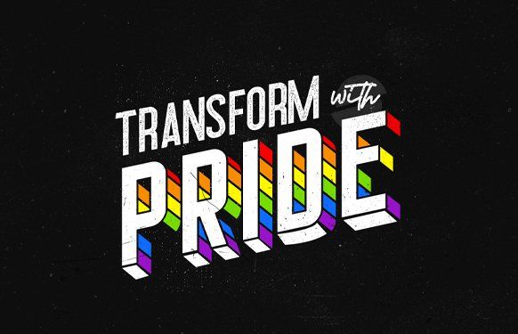 transform with pride, Lbgtq+, pride