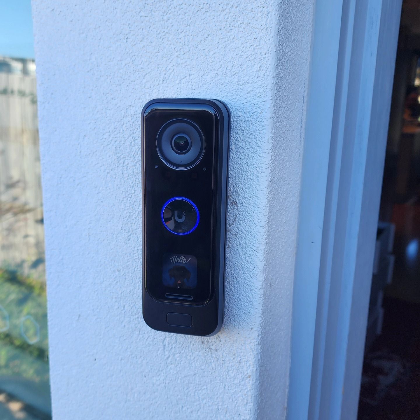 A Security Camera on the Bell of a House— Professional Electrical & Data Pty Ltd in Bonner, ACT