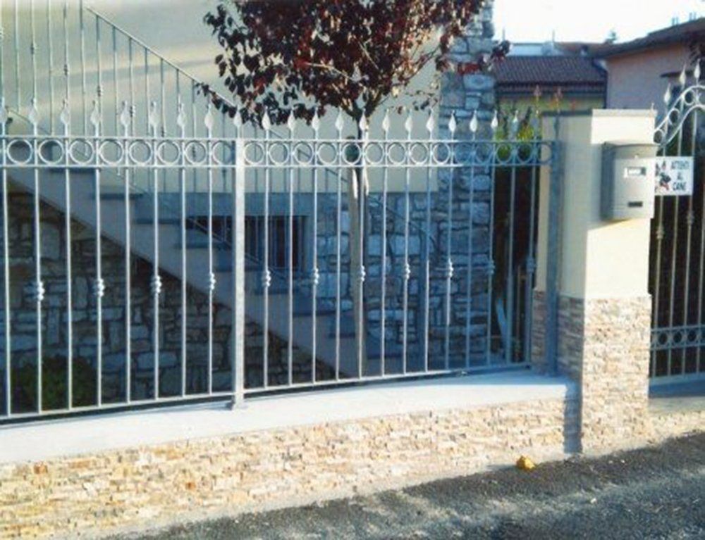 staccionata in ferro