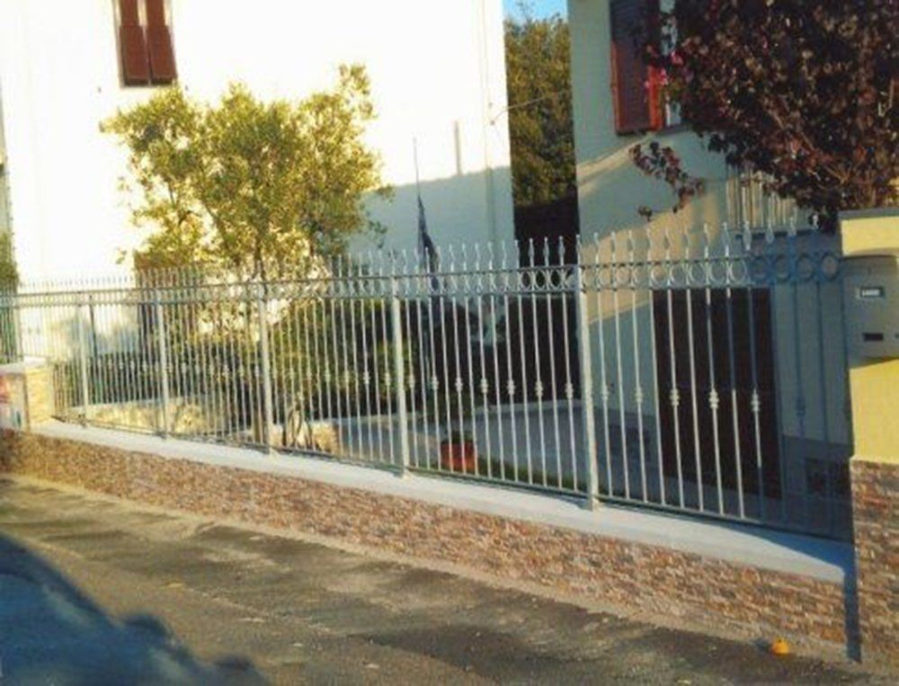 ringhiera privata in ferro