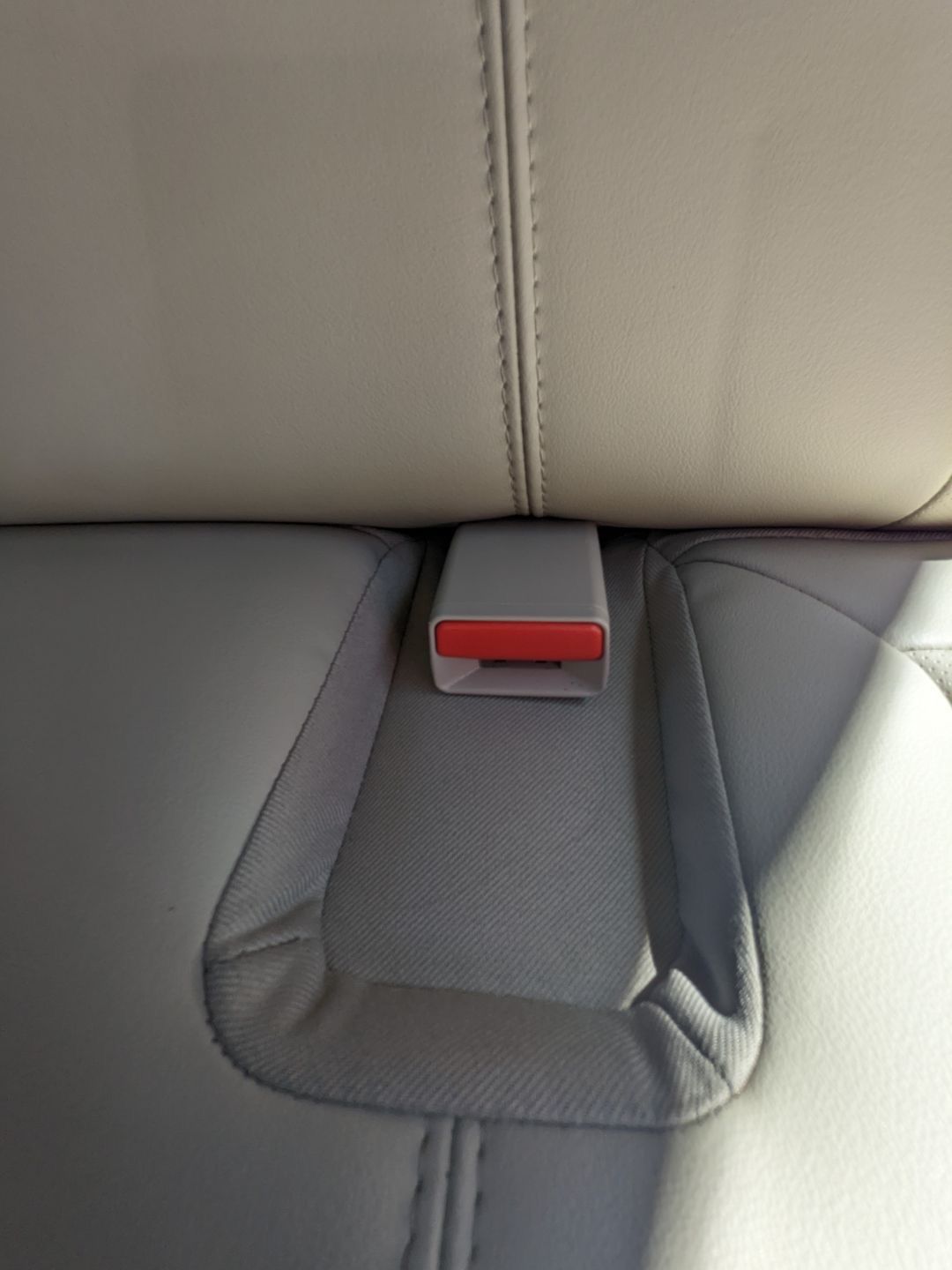 Clean Seatbelt Lock