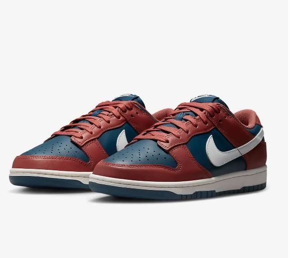 Scarpe jordan dunk low canyon rust 