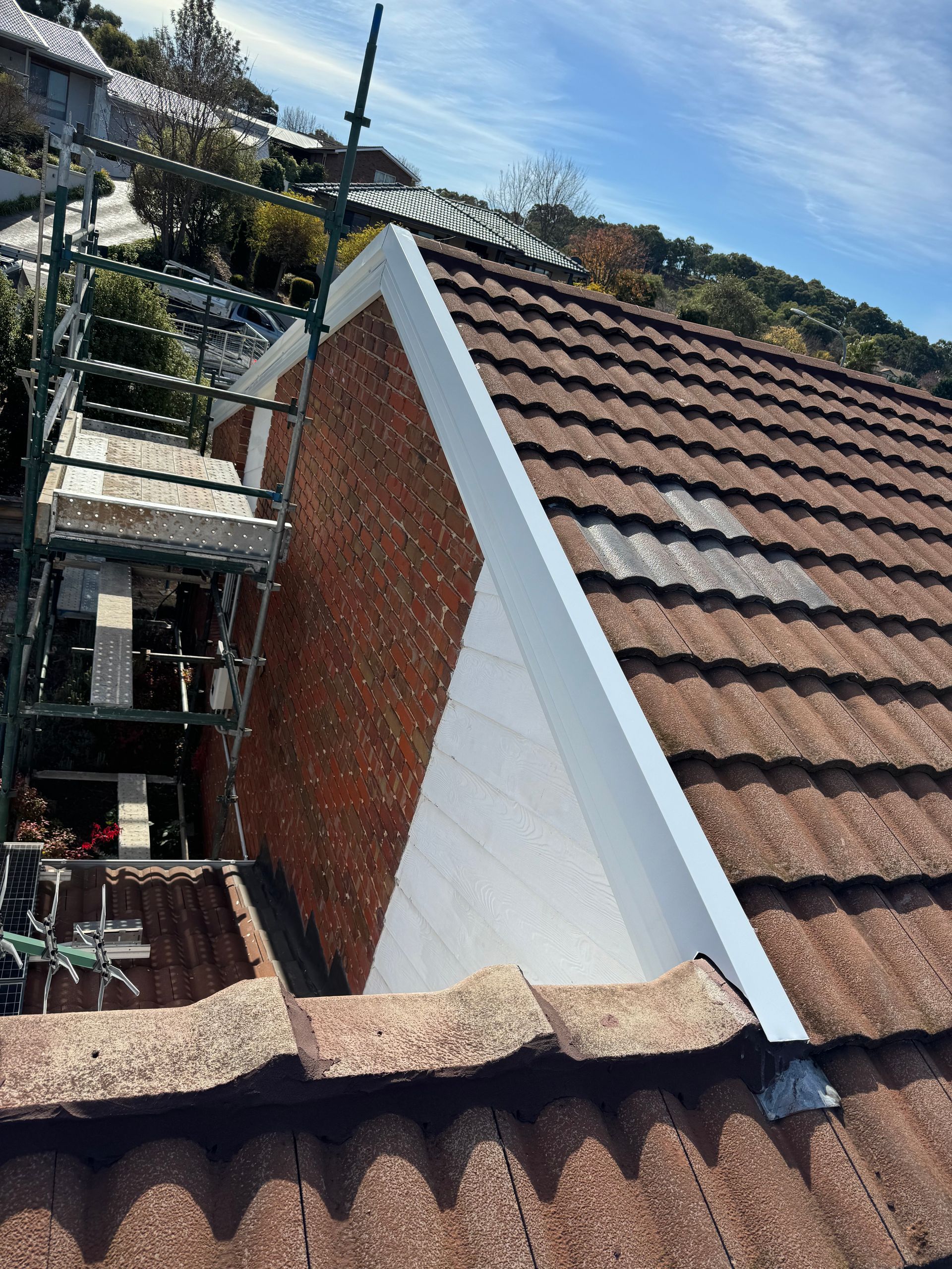A Roof Being Repaired — CBR Maintenance In Curtin, ATC