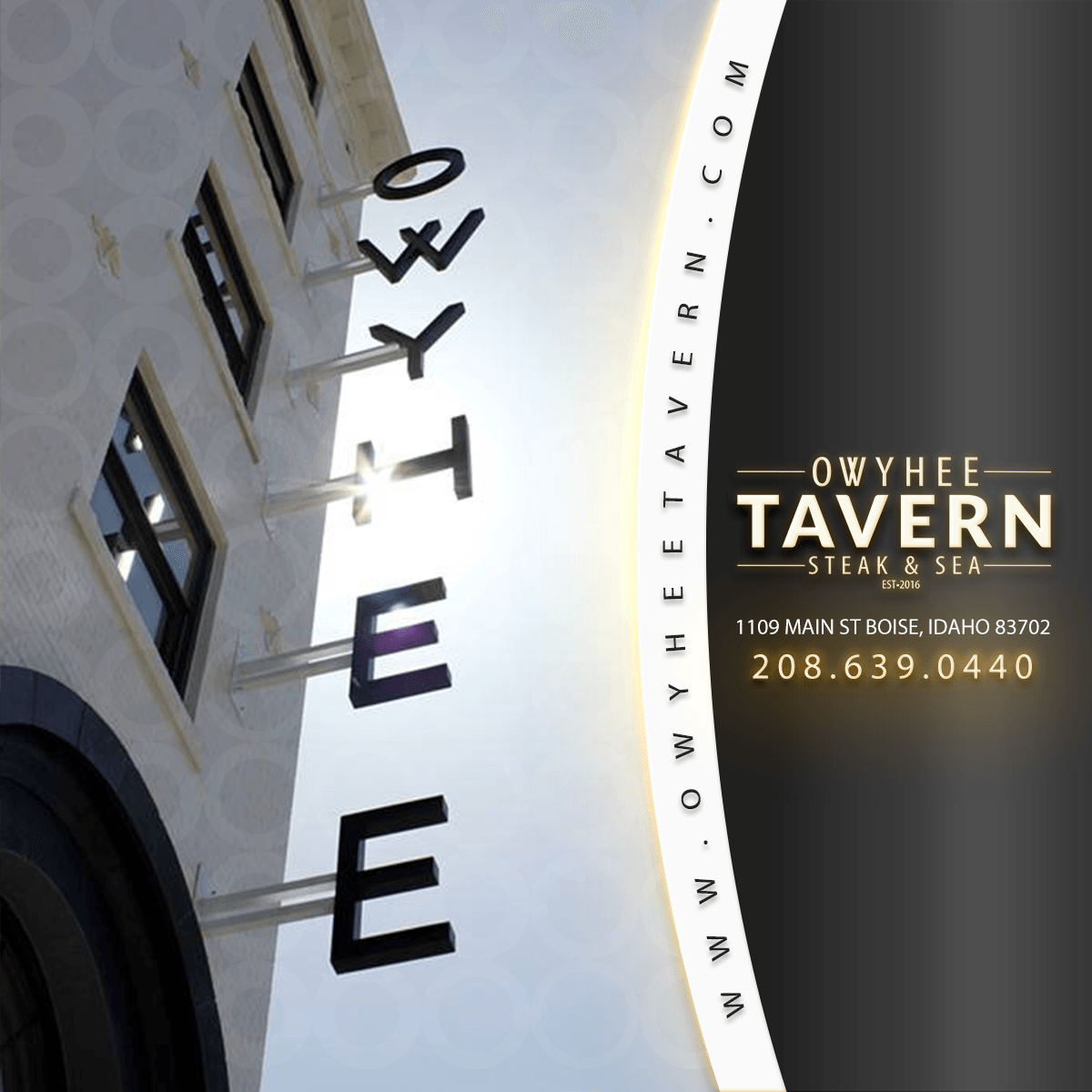 Owyhee Tavern - Exterior of restaurant