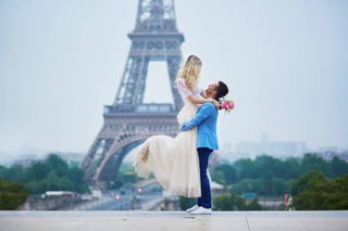 Married Couple in Paris — Destination Weddings in Denver, CO