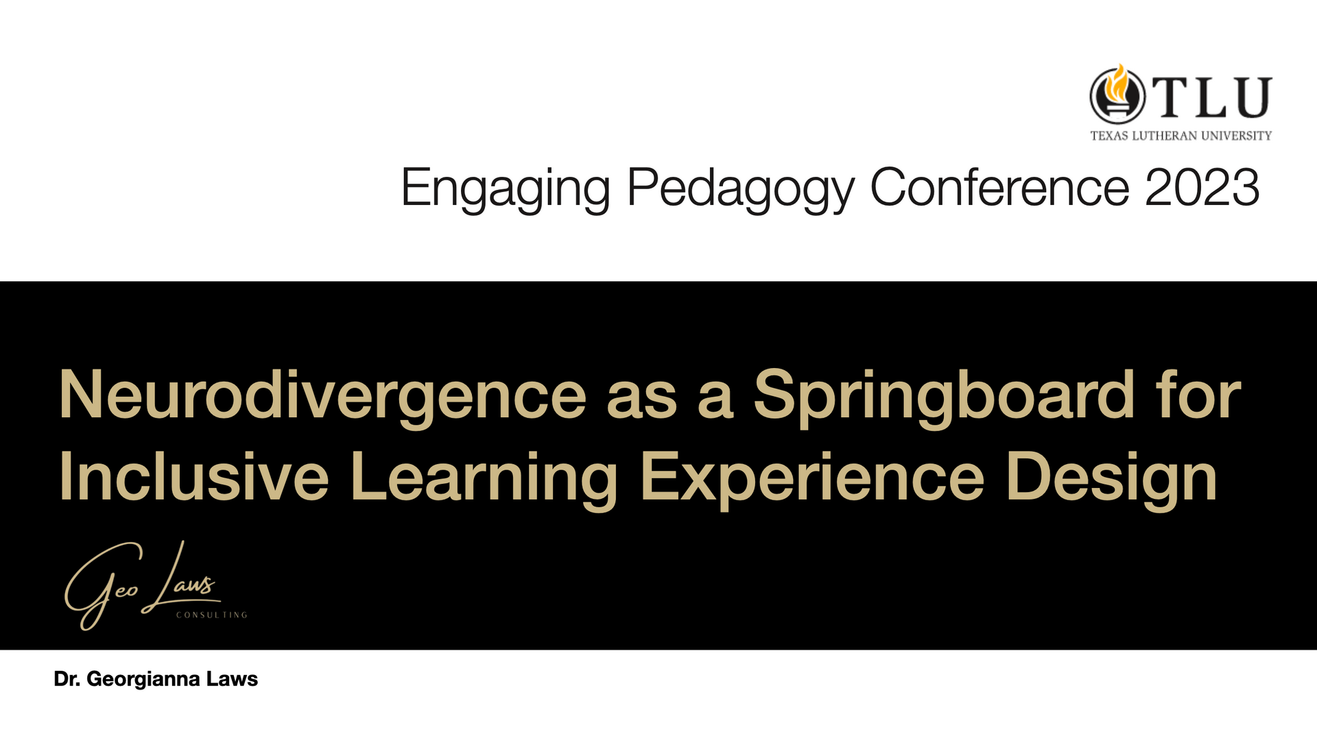 Neurodivergence as a Springboard for Inclusive Learning Experience Design