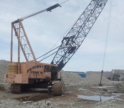 Construction Field — Stevens Point, WI — Peters Heavy Crane Service