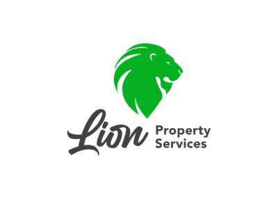 Green lion logo with the word 