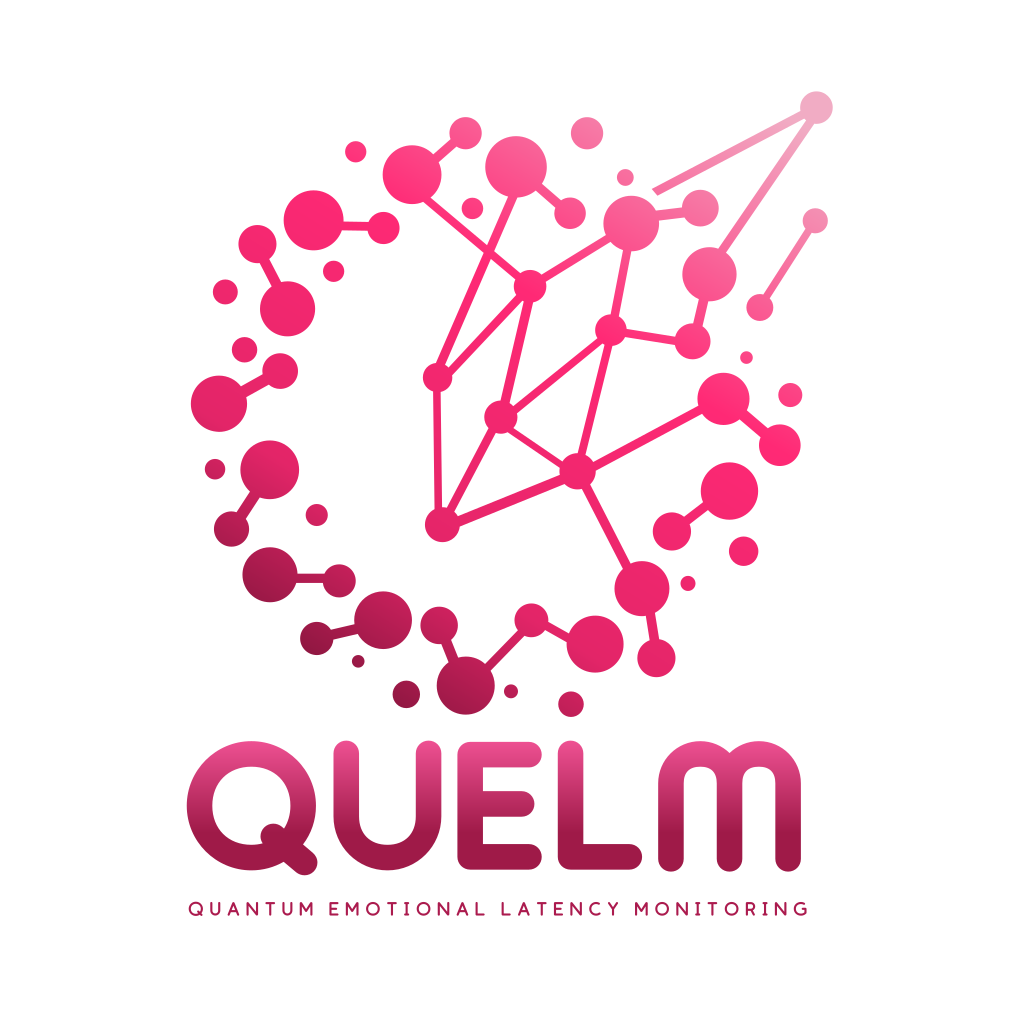 A logo for quelm quantum emotional latency monitoring