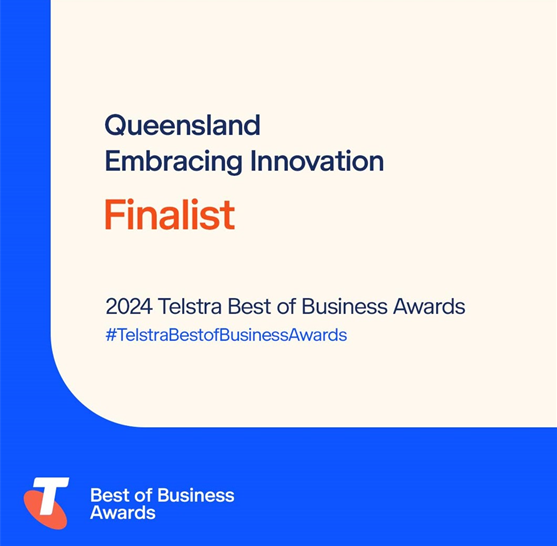 Queensland embracing innovation finalist 2024 telstra best of business awards