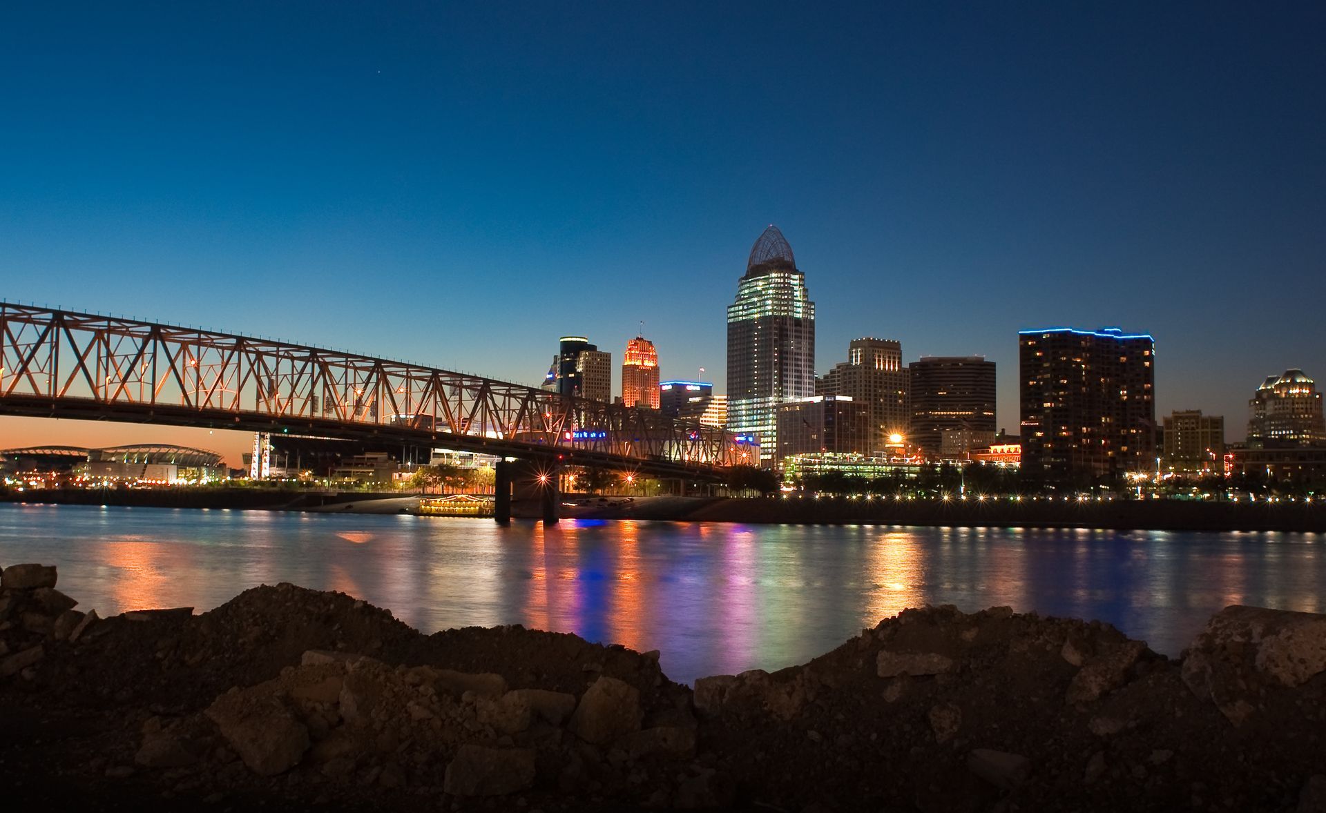 Cincinnati Skyline — Indianapolis, IN — Travel Stay America