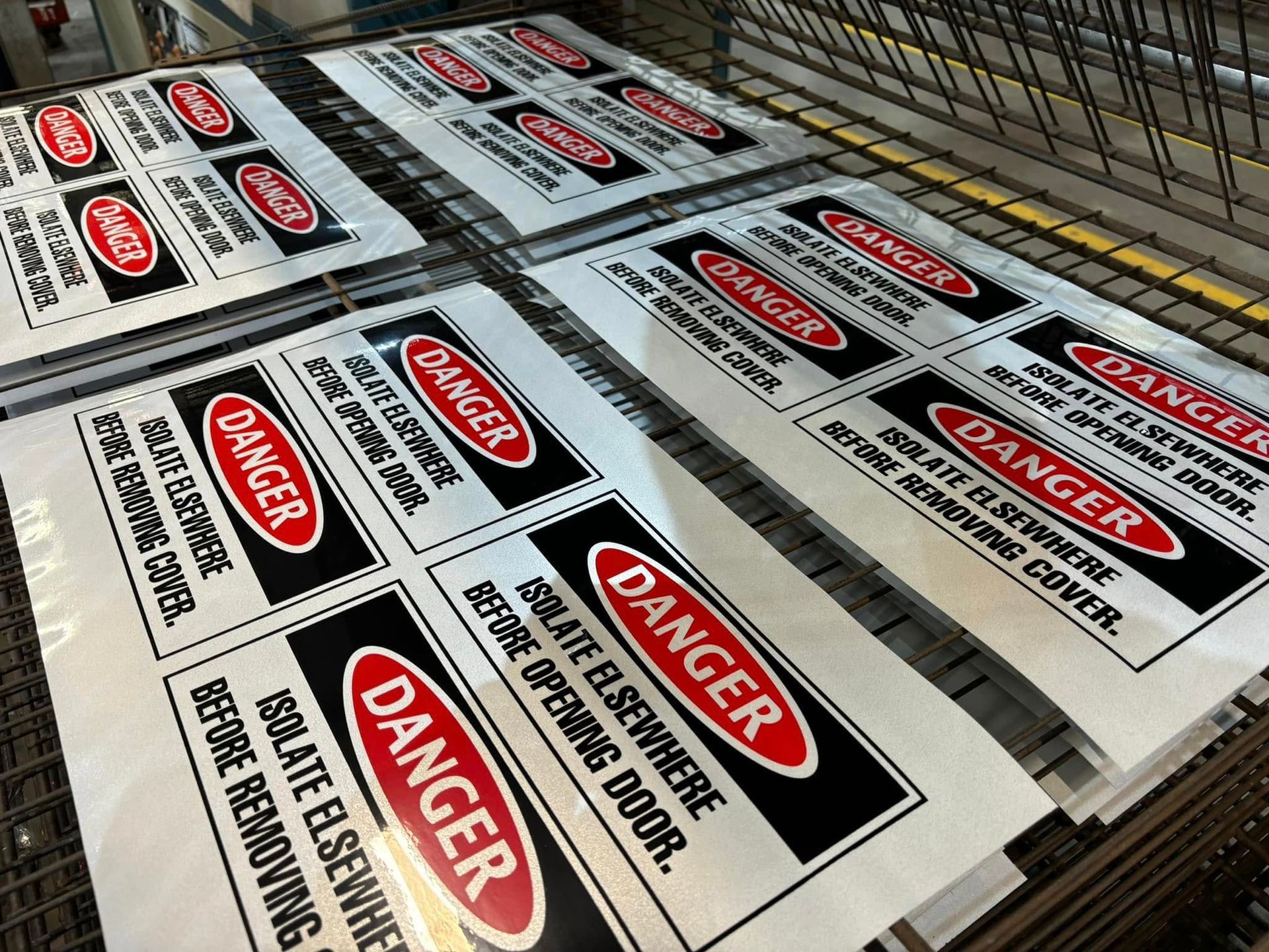 A Sign for Imsprint Printed Stickers Signage Clothing and Safety — Imsprint in East Maitland, NSW