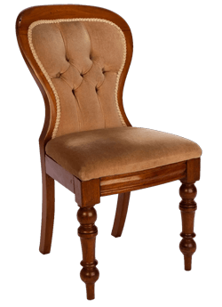 Upholstered Victorian Chair