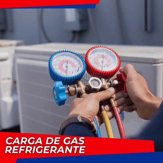 CLIMA COLD - CARGA DE GAS