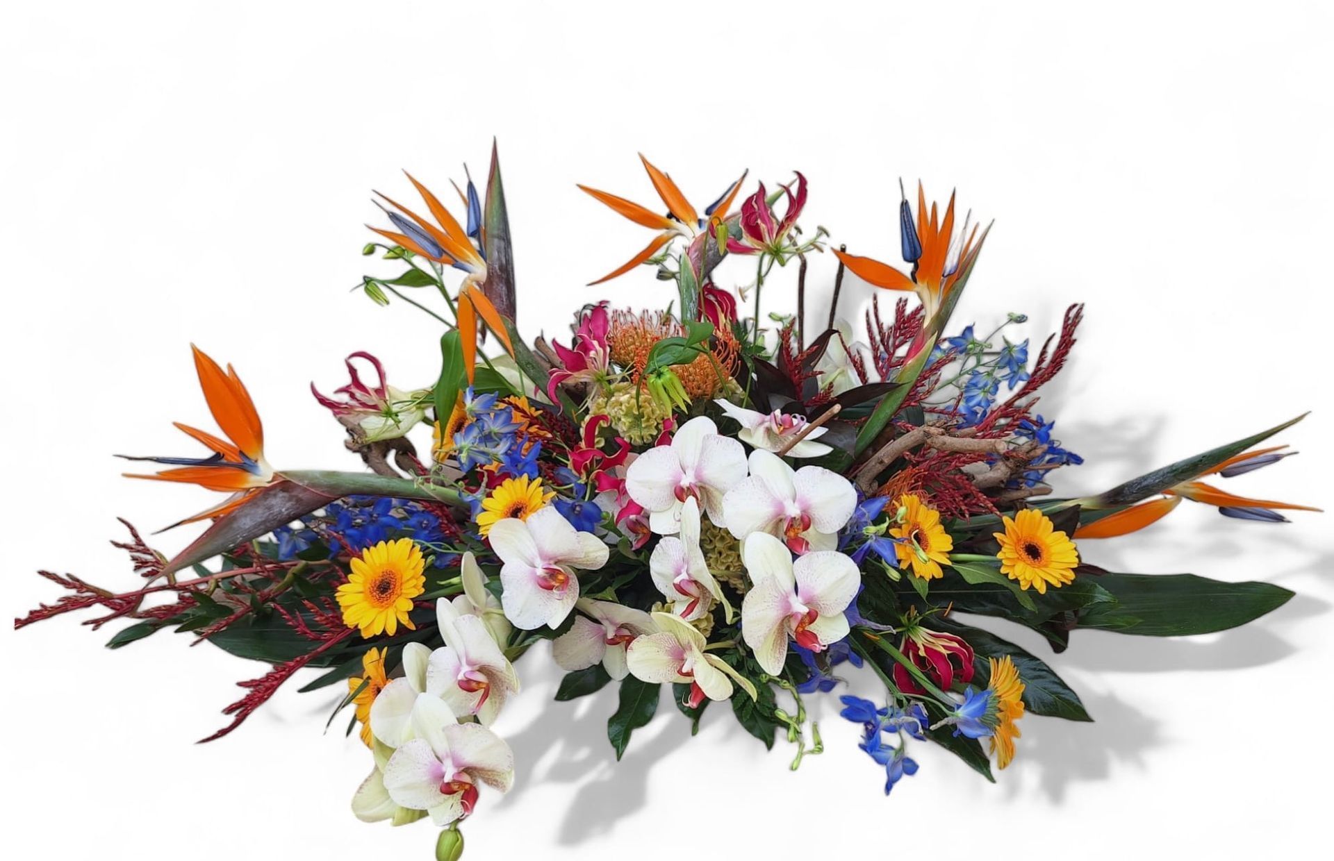 Bloemen voor de uitvaart