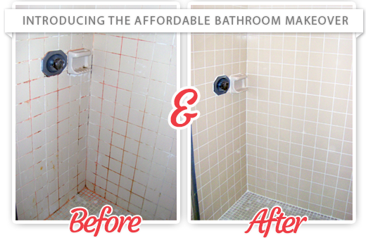 Grout Cleaning — Before and After in Richmond, VA