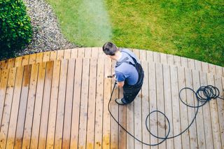 Deck Power Washing — Winter Garden, FL — Andres Professional Services
