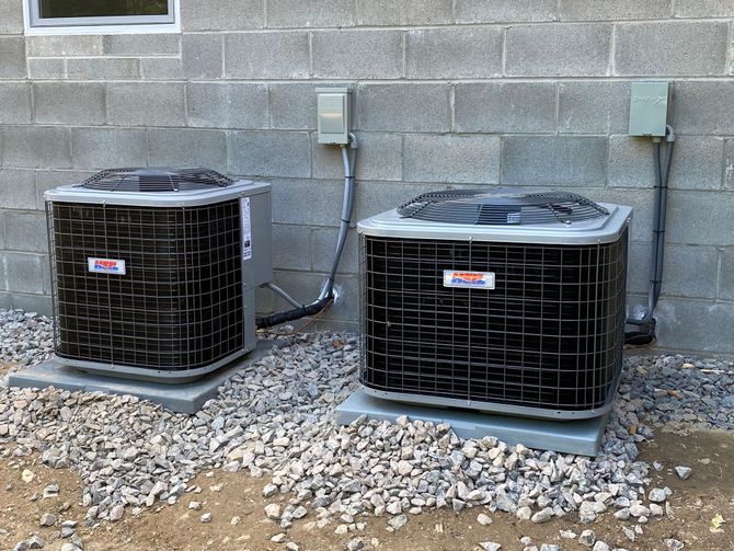 New Built Town House — Fairmont, WV — Jeff Stewart Heating & Cooling
