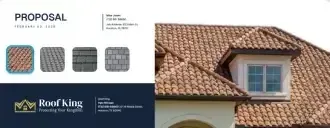 custom roofing proposal template form RoofPilot