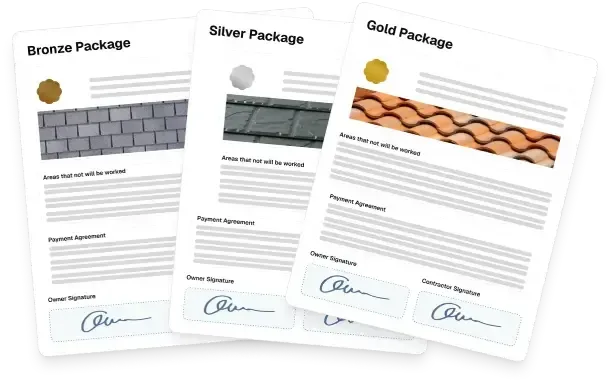 contract agreement for roofing