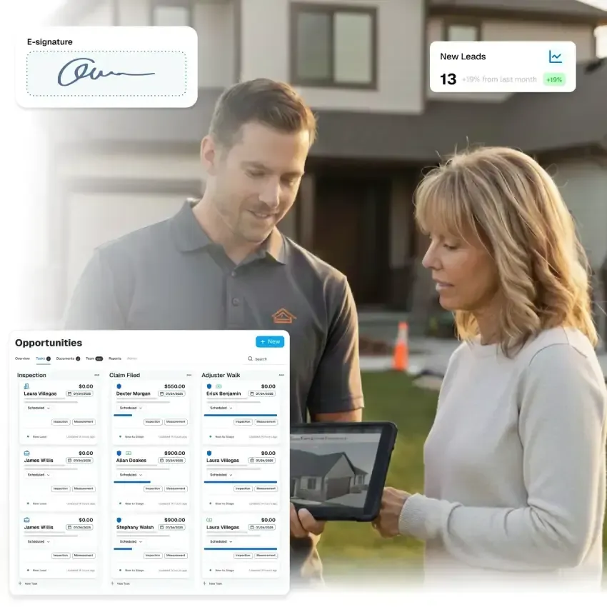 CRM for roofing