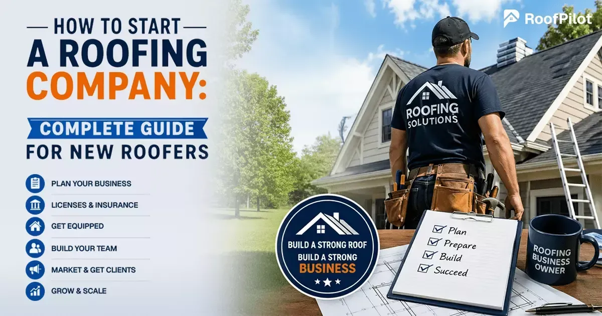how to start a roofing company checklist