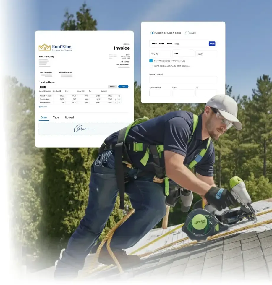 roofing billing sofware