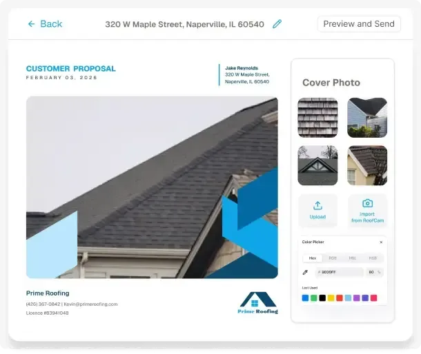 roofing proposal template