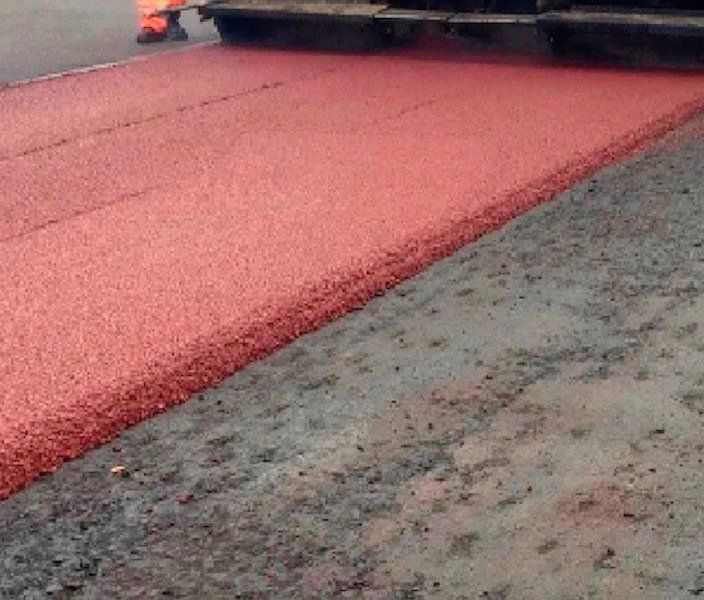 Red Tarmac Surfacing Cambridge FD Continental