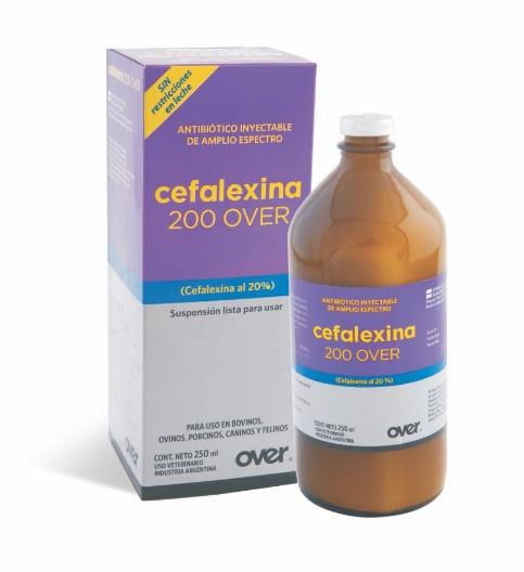 Cefalexina 200 OVER  (OVERCEFF 200)